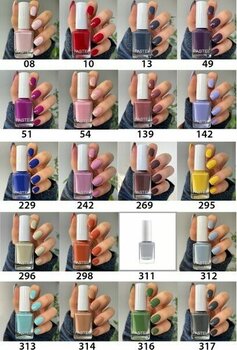 Pastel 20'li Çok Renkli Oje Seti Özel Koleksiyon – Tek Sürümde Yoğun Örtücülük, Vegan ve Cruelty Free 13 ml