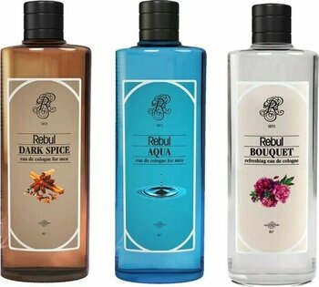 Rebul Aqua + Dark Spice + Bouquet 250 ml Kolonya