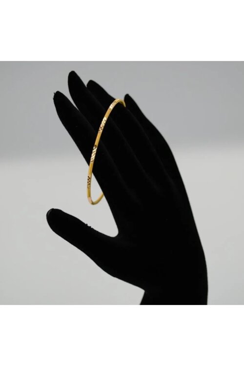OZANLAR GOLD Ajda Desenli 15 Gr 22 Ayar Altın Bilezik