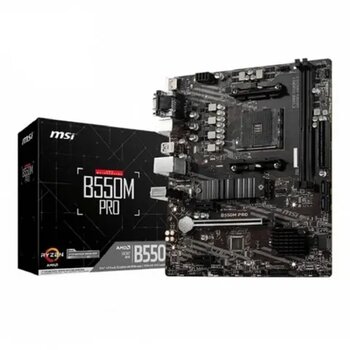 Msi Mag B550m bAZOOKA AM4 DDR4 4400(OC) HDMI M.2 Anakart