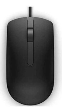 Ms116 Optik Mouse Siyah (570-Aaır/Aaıs)