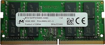 Micron MTA16ATF2G64HZ-2G3E1 16 GB 2400 MHz DDR4 SODIMM RAM Bellek