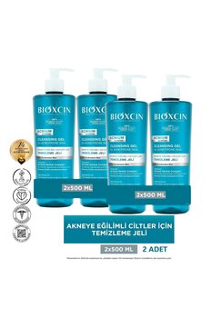 Bioxcin Acnium Sebum Dengeleyici Yüz Yıkama Jeli 2x500ml 2 ADET
