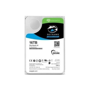 Seagate 3.5" 16TB Skyhawk ST16000VE002 7200 Rpm 256MB Sata-3 Güvenlik Diski