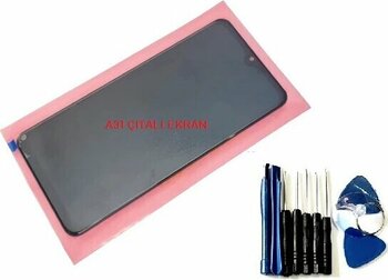 Samsung Galaxy A31 (Sm-A315f) Lcd Ekran Dokunmatik Orijinal (Full Çıtalı Tamir Seti)