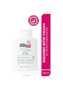 Sebamed Kuruma ve İrritasyon Karşıtı Menopoz İntim Yıkama - Hassas Cilt Dış Genital Bölge Temizleyici 200 ML