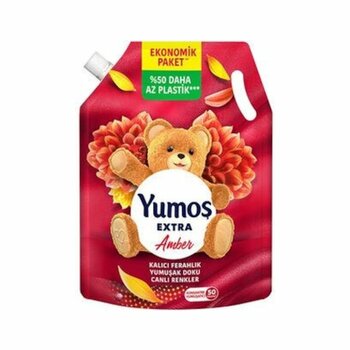 6 Adet Yumoş Extra Amber Konsantre Yumuşatıcı Pouch 1200 Ml 10'lu Set