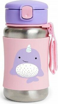 isiltikidsmoda Zoo Pipetli Paslanmaz Çelik Suluk 350 ml Narwhal