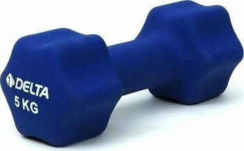 Delta 5 Kg x 1 Adet Deluxe Neopren Kaplı Lacivert Demir Dambıl