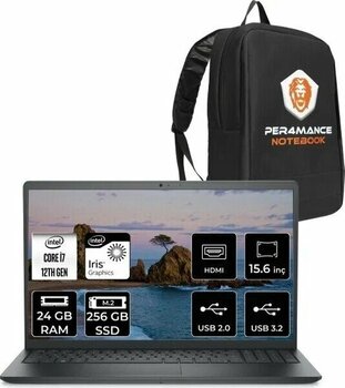 Dell Vostro 3520 Intel Core I7 1255U 24 GB RAM 256 GB SSD 15.6 inç FHD Dizüstü Bilgisayar