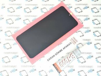 Samsung Galaxy M12 (Sm-M125f) Lcd Ekran Dokunmatik (Servis Orjinali)  B-7000