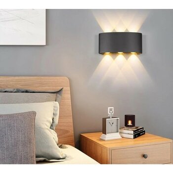 CT-8011 Haiti Dış Mekan Modern LED Aplik - 3000K - Gün Işığı