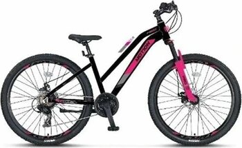 Ümit 2679 Motion L-2d Kadin Dağ Bisikleti 356h 26 Jant 21 Vites Siyah Siyah Pembe
