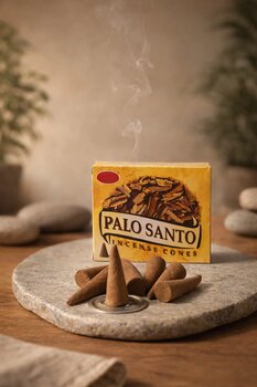 memyap Palo Santo Kokulu Konik Tütsü – 10 Adet Doğal Aromalı Konik Tütsü