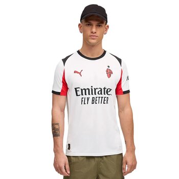 Puma AC Milan 2025/26 Away Jersey Erkek Beyaz Futbol Forma 77997102