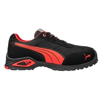 Puma Safety Madrid Low Siyah Alüminyum Burunlu Kaydırmaz Taban S1 PL FO SR İş Ayakkabısı 40 Nu.