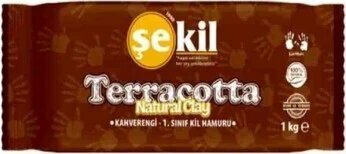 Şekil Kahverengi Kil Hamuru 1000 Kg