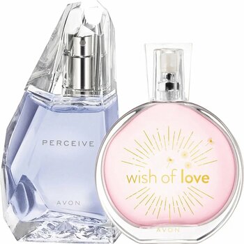 Avon Wish Of Love Ve Perceive Kadın 50 ml EDT Parfüm Paketi