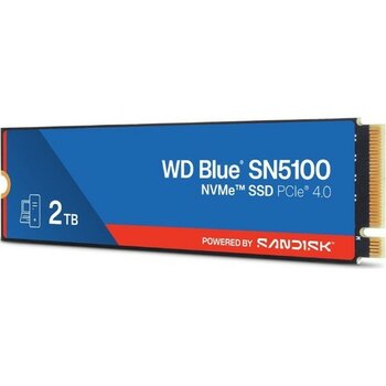 WD Blue SN5100 2 TB M.2 SSD PCI-4.0 7100MB/s Okuma Hızı 6700MB/s Yazma Hızı ile Yüksek Performans