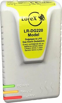 Lorex LR-DG220 Doğalgaz LPG Gaz Dedektörü