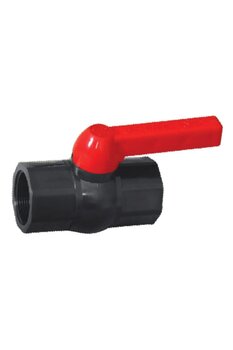 JETPLAST 1-1/2\" Plastik Vana (50 Lik Tam Geçişli Pvc Küresel Vana)