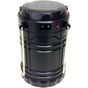 Solar Güneş Enerjili Işıldak Kamp Feneri USB Şarjlı Kamp Işıldağı - standart