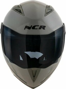 Çene Açılır Kask Açık Nardo Siyah Vizörlü Ece Belgeli - L - Açık Gri