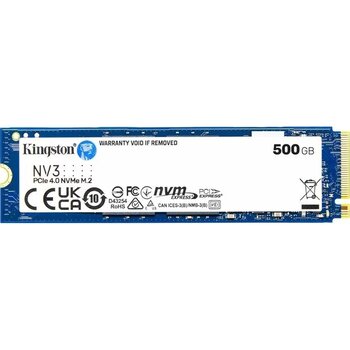 500 Gb Kıngston Nv3 M.2 Nvme Pcıe Gen4 5000/3000mbs Snv3s/500g