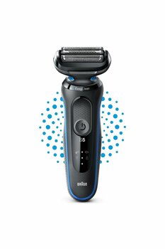Braun Yeni Seri 5 B1000s Kablosuz Tıraş Makinesi, Autosense, Easyclean, Easyclick, Islak & Kuru