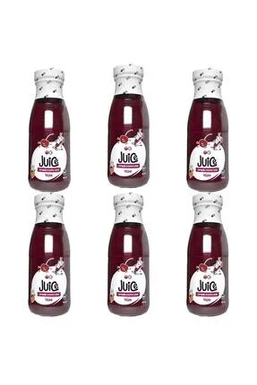 OG natural 6'lı Organik Vişne Suyu 250 ml