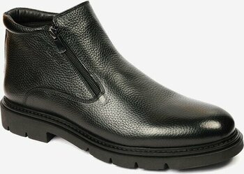 Greyder Erkek Siyah Hakiki Deri Klasik Bot 4K1KB64625 - 44