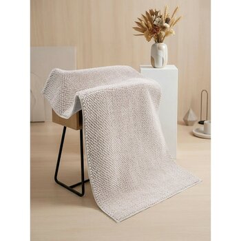 Apex Halı Savona Banyo Mutfak Paspası Kaymaz Tabanlı Yumuşak Dokulu 2622 Ekru - 120 x 300 cm