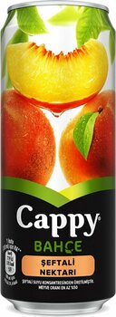 Cappy Şeftali Nektarı Kutu 330 ml