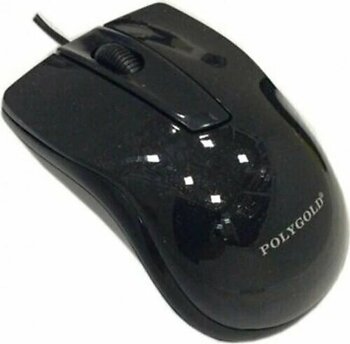 Polygold PG-893 Siyah Optik Kablolu Mouse