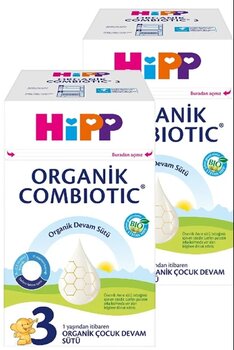 Hipp 3 Organik Combiotic Devam Sütü 800 Gr 2 Adet