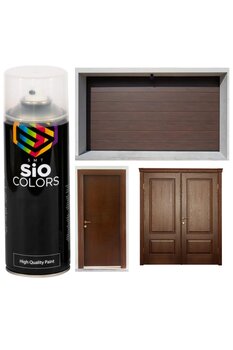 sıocolors DEMİR&AHŞAP&PLASTİK KAPI DÖNÜŞÜM BOYASI ÖZEL YAPIM AKRİLİK SPREY BOYA 400 ML