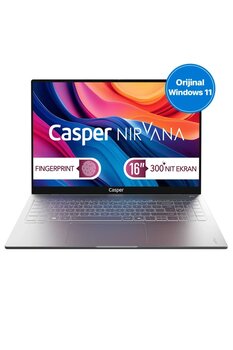 CASPER Nirvana S100 Intel Core i5-13420H 12GB DDR5 500GB W11H 16" S100.1342-AV00A-G-F