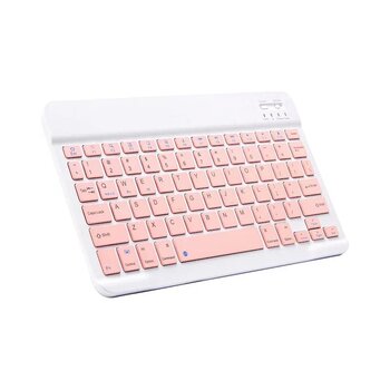 Redline Space A8 8" Pembe Kablosuz Bluetooth Klavye