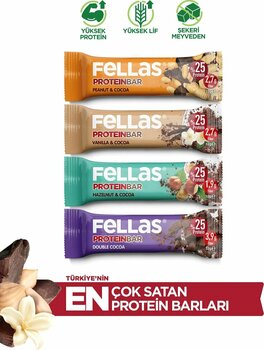 Fellas Protein Bar 4'lü Deneme Paketi 32g X4