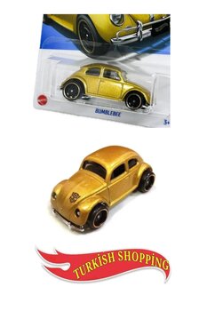 HOT WHEELS 1:64 Ölçek Transformers Bumblebee Vosvos Gold