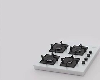 Profilo OE36P2P10L Beyaz Ankastre Ocak