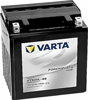 Varta Powersports YTX30L-BS AGM 12 V 30 Ah 450 CCA Motosiklet Aküsü
