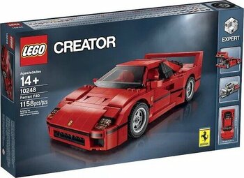 LEGO Creator Expert Ferrari F40 10248 14+ 1158 Parça Kara Araçları Yapım Seti