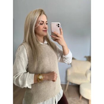 Store Cemre Pinterest Açık Bej M Süveter