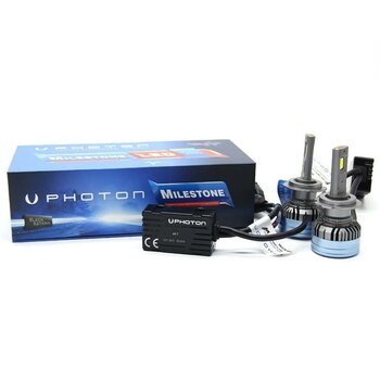 Fiat Stilo 2001-2006 Ile Uyumlu Photon Milestone Black Katana  H7 Kısa Led Far 30000 Lümen