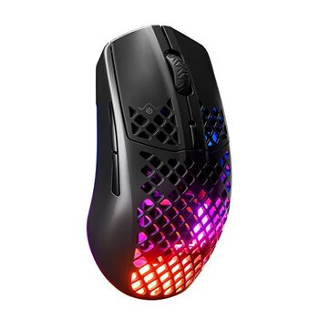 Steel Series Aerox 3 Kablosuz Onyx TrueMove Air Optik Sensör Ultra Hafif Gaming Mouse Siyah