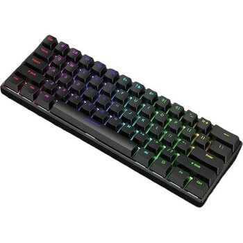 Ziyoulang T60 Rgb Mekanik Yeşil Kutu  Mekanik  Oyuncu  Klavyesi - BLUE SWİTCH - Siyah