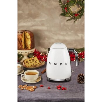 Smeg Klf03wheu 1.7 Lt Paslanmaz Çelik Su Isıtıcı Kettle Beyaz