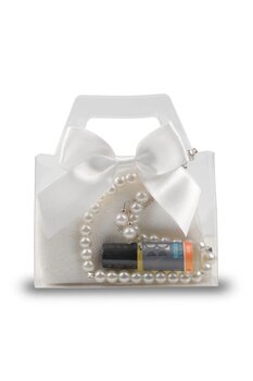 Hayrat Neşriyat Takke + Esans + Tesbih Hediye Seti (33lü, Beyaz)