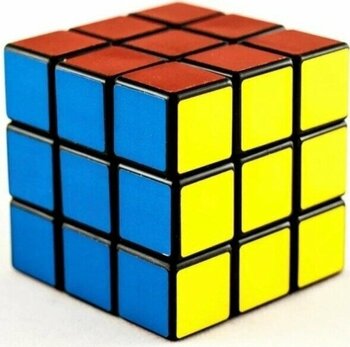 Zeka Küpü 3 x 3 Vakumlu Paket Rubik Sabır Küpü- Siyah